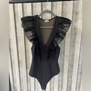 Black body suit Anthropologie
